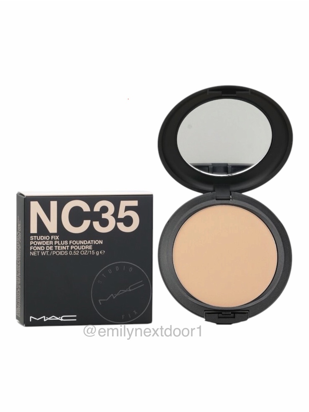 MAC Cosmetics Studio Fix Powder Plus Foundation -NC35- [ORIGINAL FORMULA] NEW